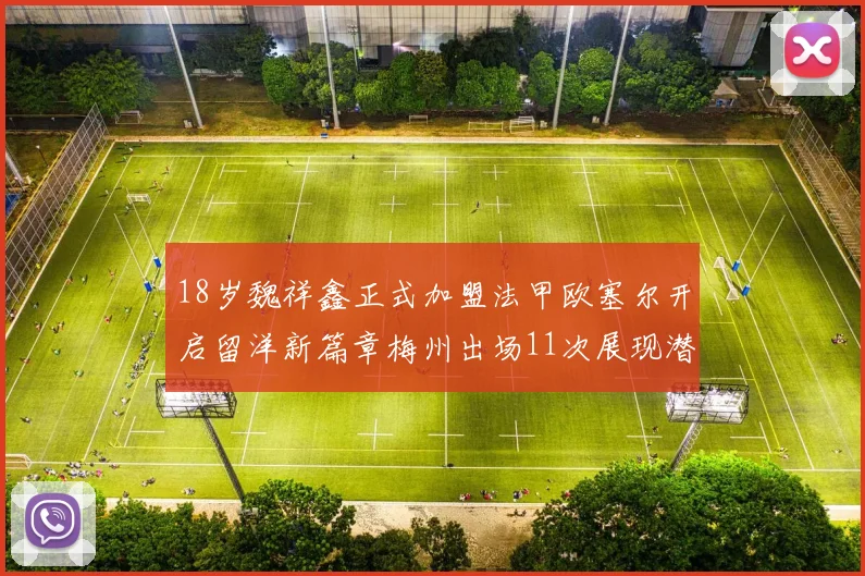 18岁魏祥鑫正式加盟法甲欧塞尔开启留洋新篇章梅州出场11次展现潜力